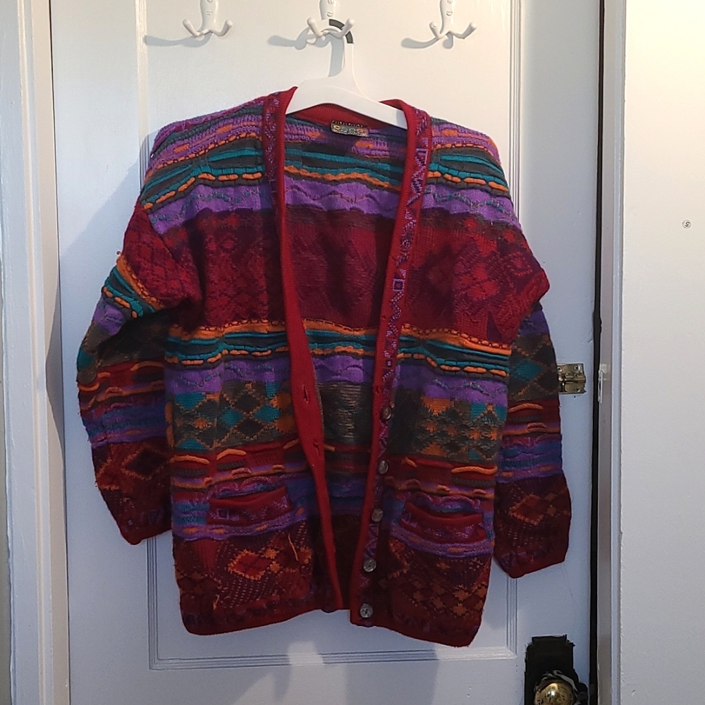 COOGI button up cardigan